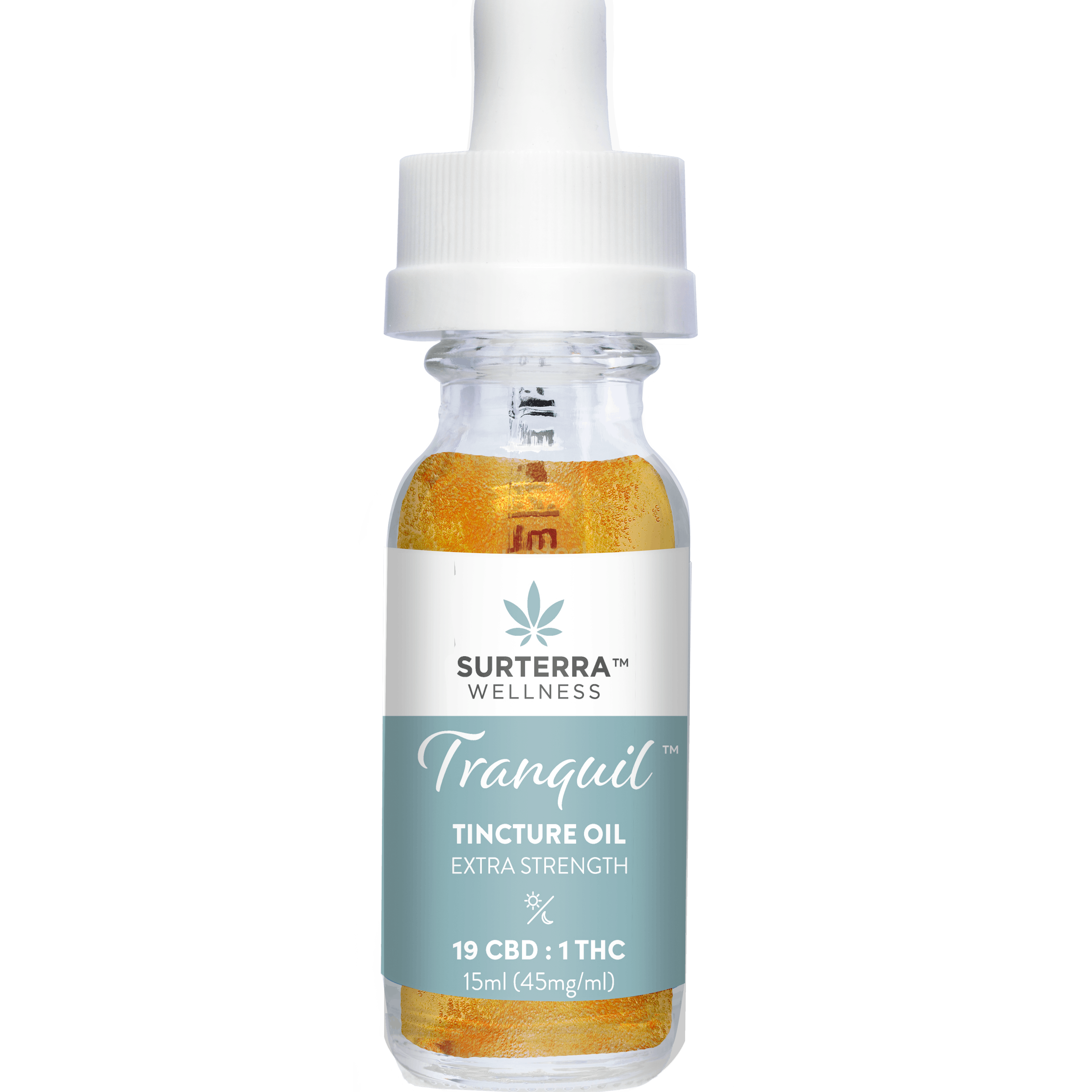 Surterra Wellness: 19:1 Tranquil Tincture Oil Extra Strength 15ml | Leafly