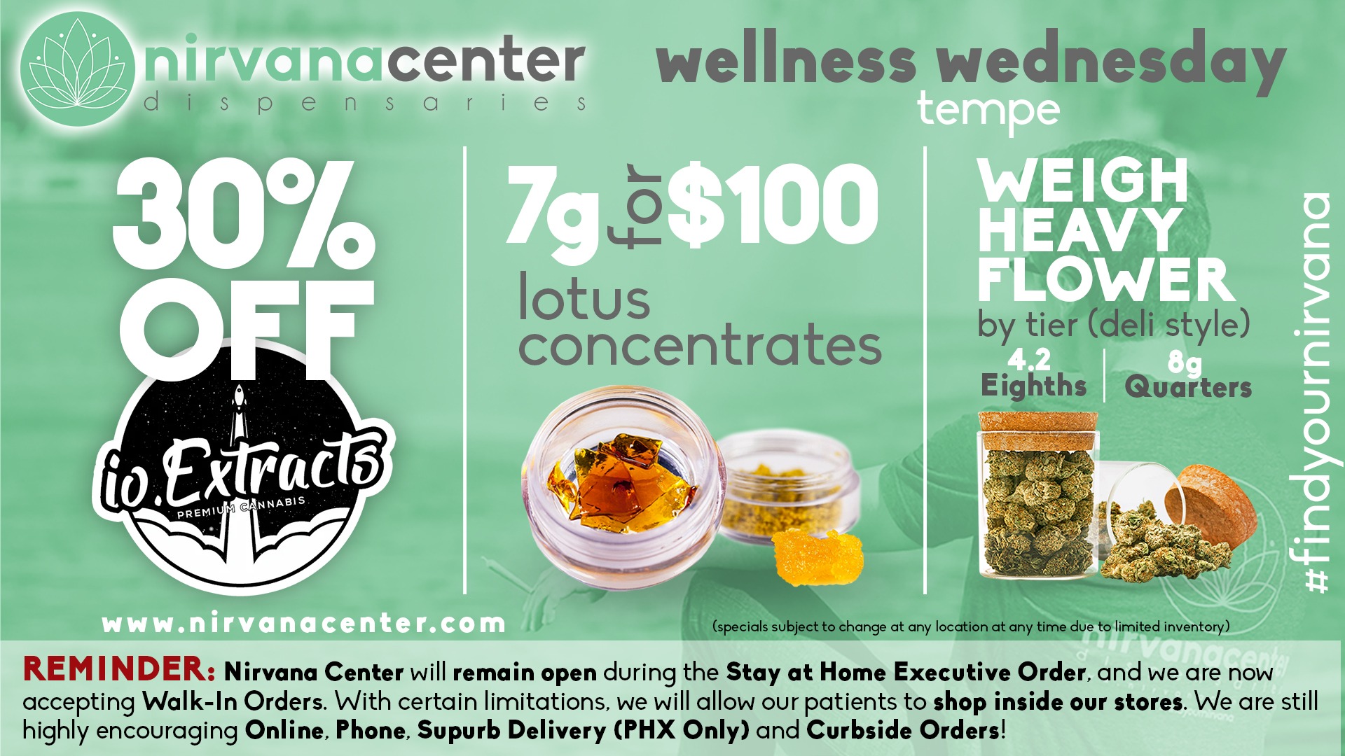 Nirvana Center Tempe 420 Deals Leafly