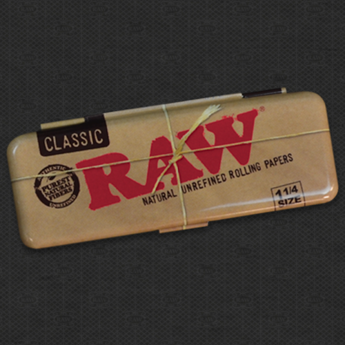 Raw Classic Metal Paper Case 125 Leafly 5840