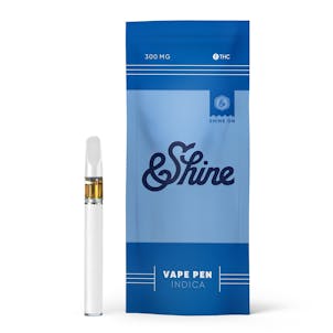 Photo of &Shine - 300mg Disposable Vape - Indica