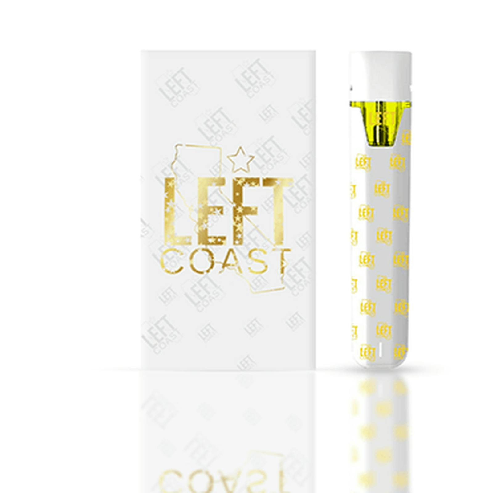 Left Coast Extracts Left Coast Pod Battery Kit GOLD EDITION Leafly