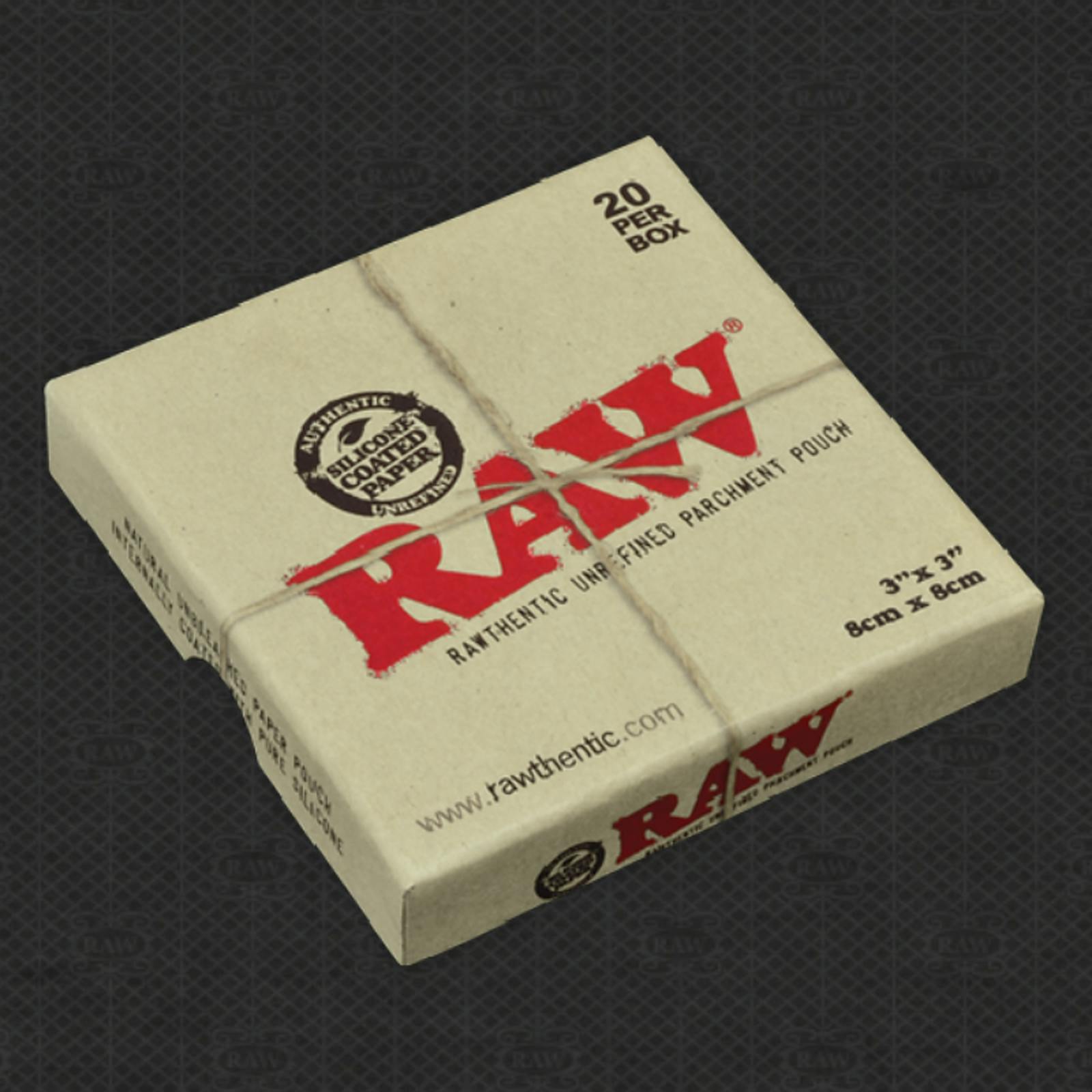 RAW Parchment Squares 3x3" Leafly