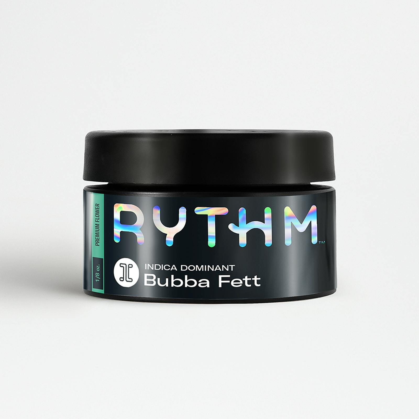 Rythm Rythm Indica Dominant Premium Flower Bubba Fett 18oz Leafly 0993