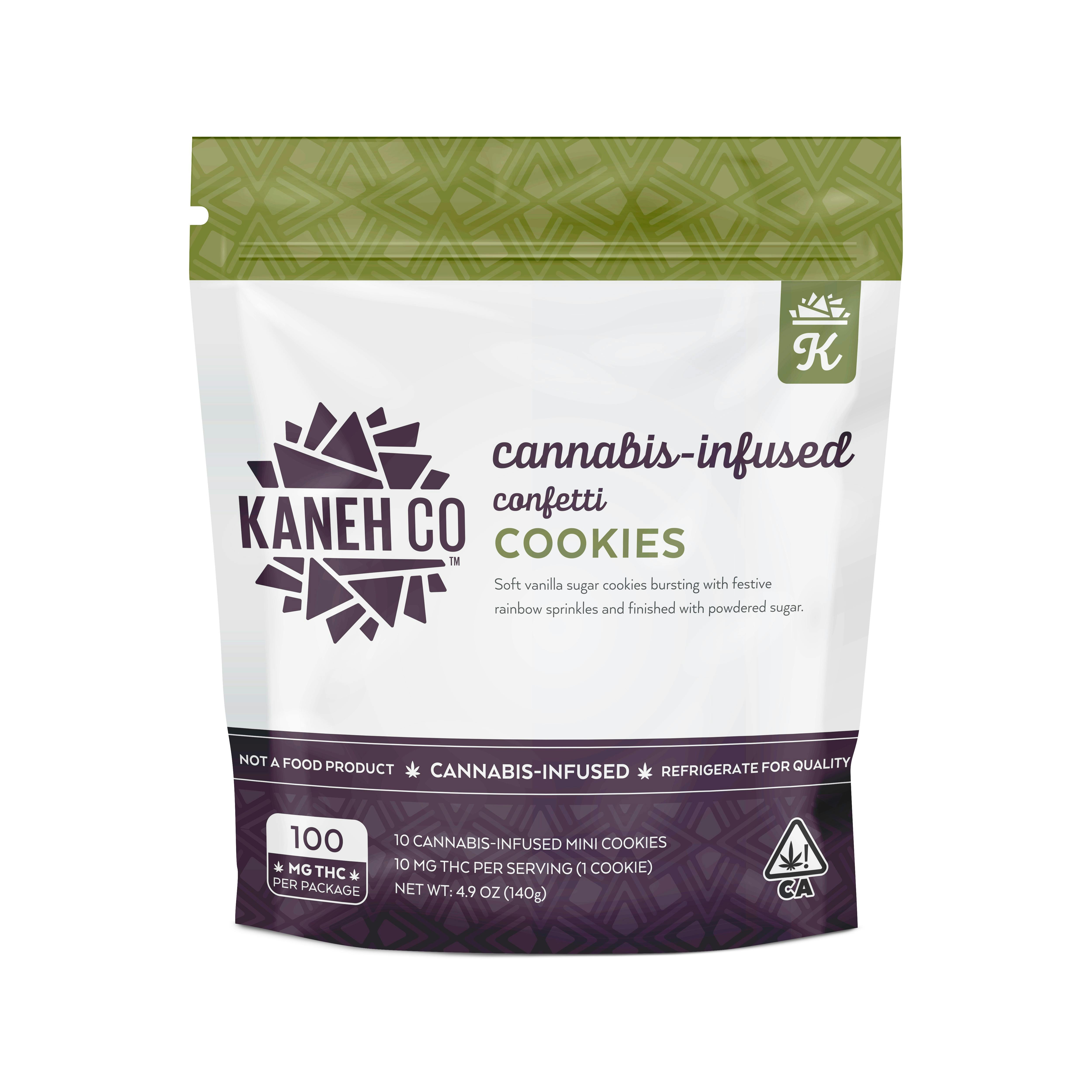Kaneh Co. Confetti Cookies 100mg 10pack Leafly