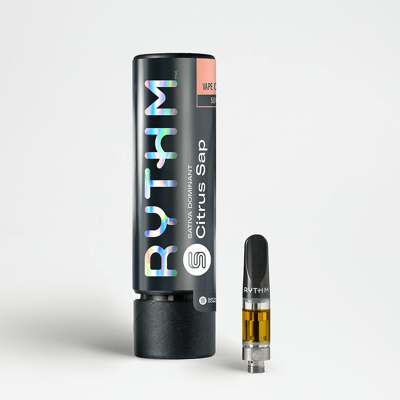 Rythm Rythm Sativa Dominant Vape Cartridge Citrus Sap 500mg Leafly 8928