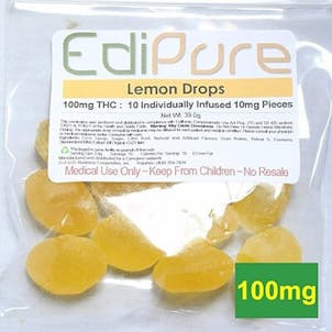 Photo of Sour Lemon Gummies 100mg 10-pack