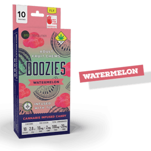 Photo of Watermelon (Fly) Doozies 120mg 10-pack