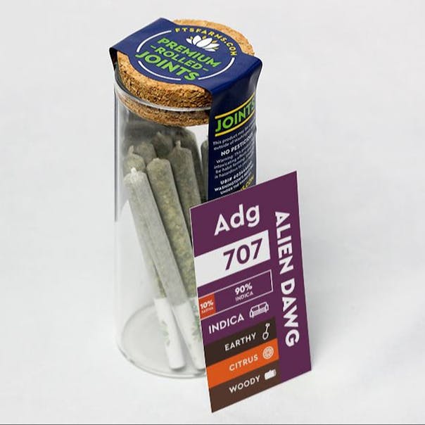 From the Soil (FTS): Alien Dawg Pre-Rolls 4g 8-pack