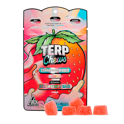 ABX AbsoluteXtracts: ABX - Strawberry Haze Terp Chews - 100mg | Leafly