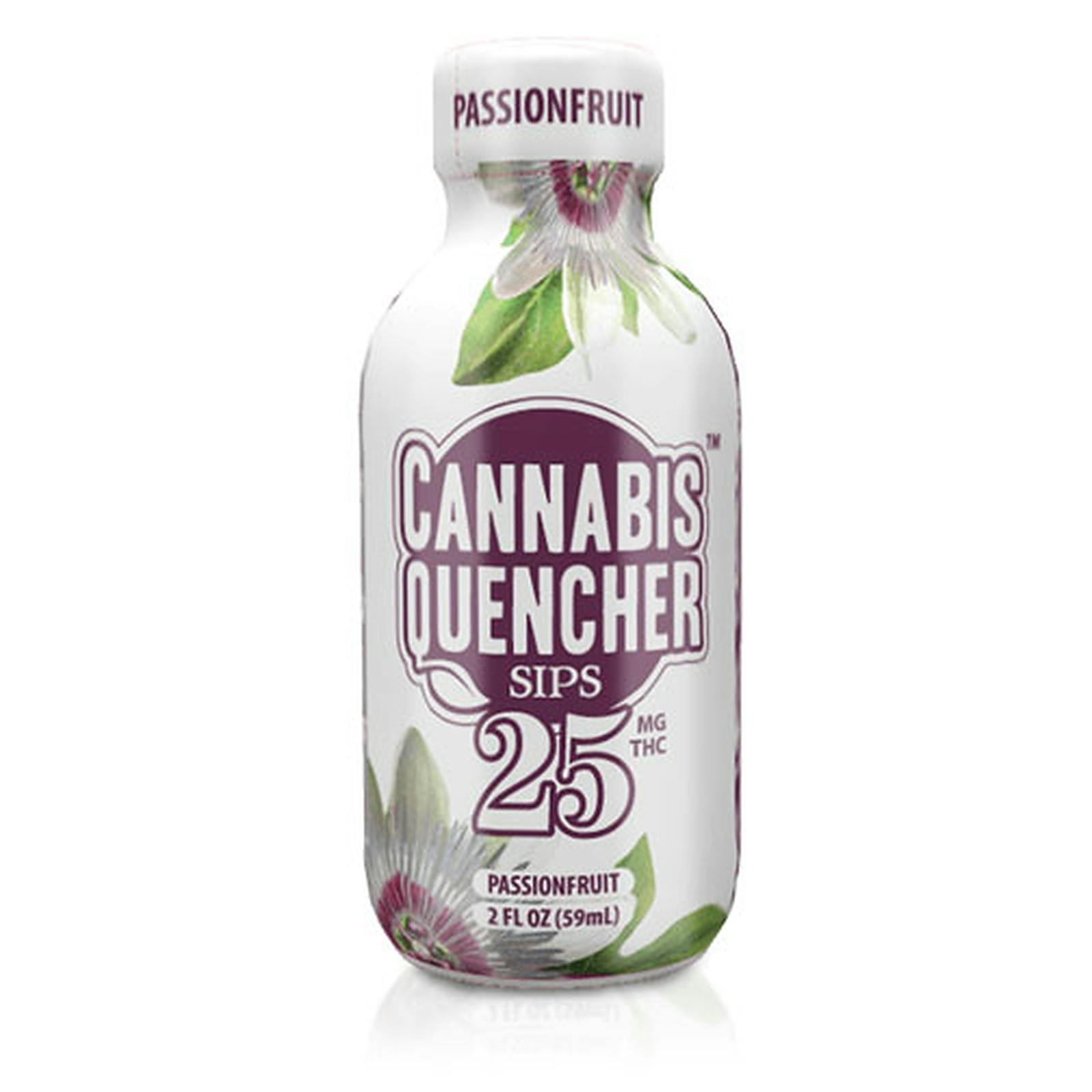 Cannabis Quencher Passionfruit Sips 25mg Leafly